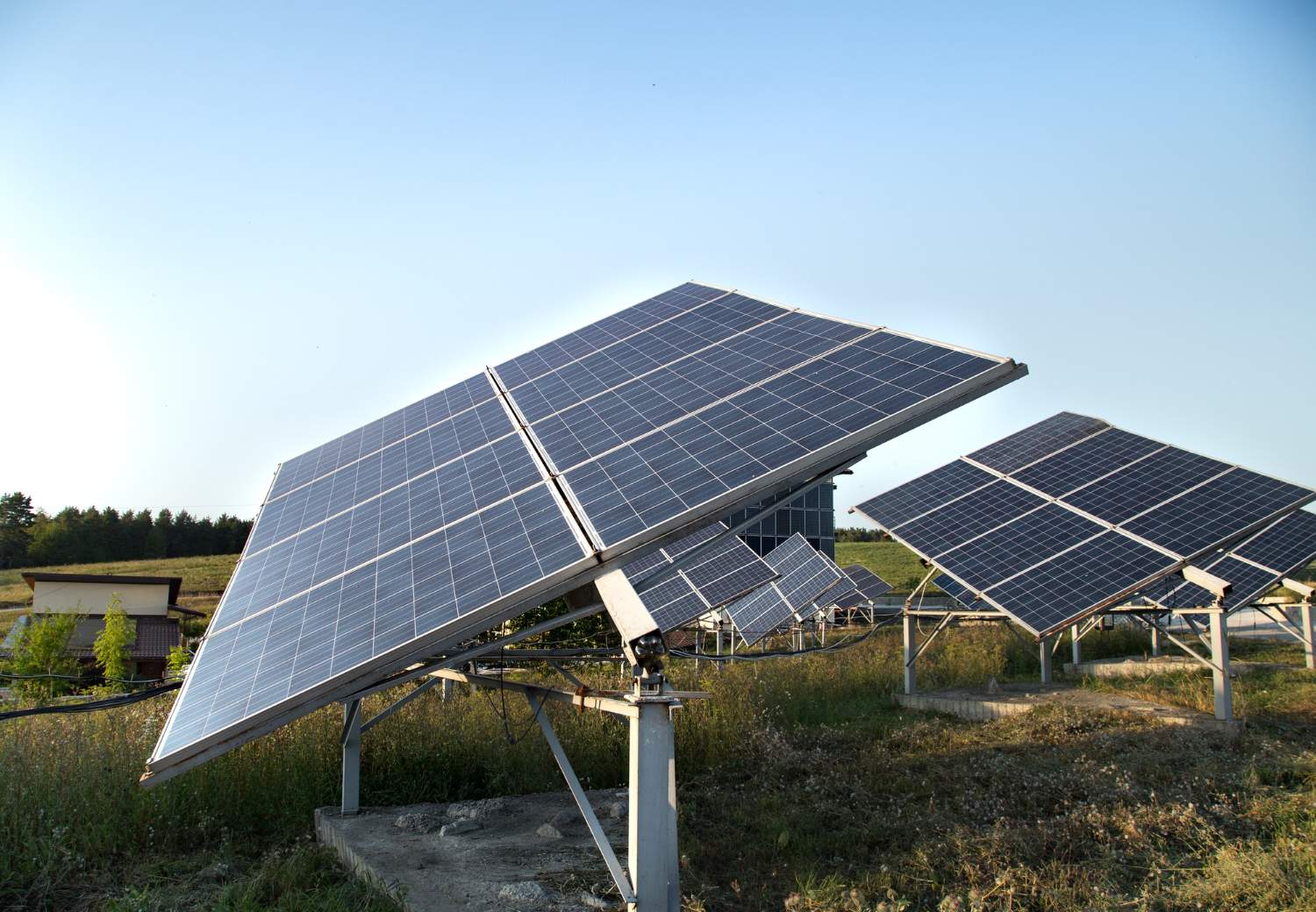 Instalación de placas solares en el Cañaveral